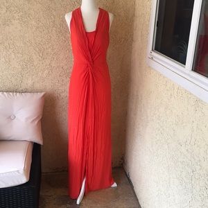 Classy orange dress